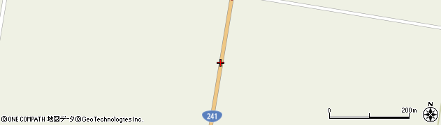 国道２４１号線周辺の地図