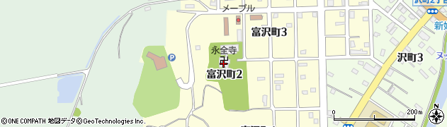 永全寺庫院周辺の地図