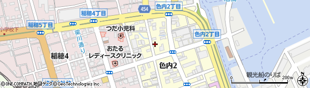 全日本海員組合北海道地方支部小樽事務所周辺の地図