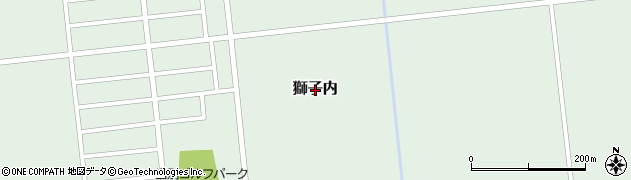 北海道当別町（石狩郡）獅子内周辺の地図