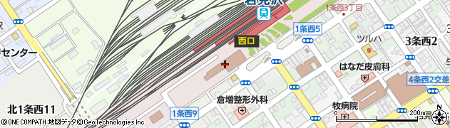 北海道クリーン・システム株式会社　岩見沢作業所周辺の地図