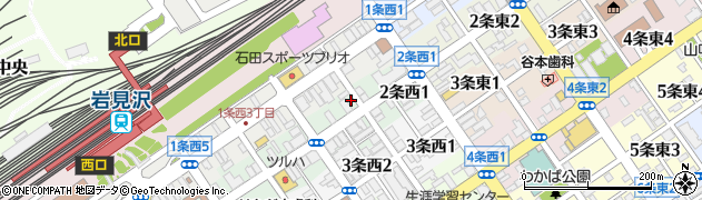 株式会社錦屋クリーニング　２条店周辺の地図