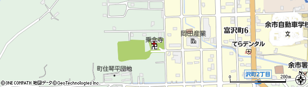 乗念寺周辺の地図