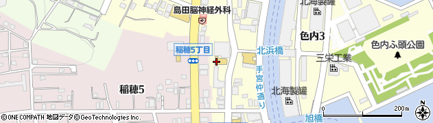 ガヤ GAJA 小樽店周辺の地図