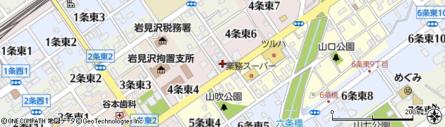 麺屋七彩周辺の地図
