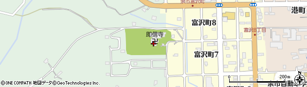 即信寺式場周辺の地図