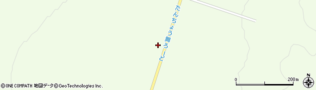 釧路鶴居弟子屈線周辺の地図