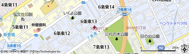 株式会社宮田自動車商会岩見沢営業所周辺の地図