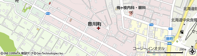 北海道小樽市豊川町9周辺の地図