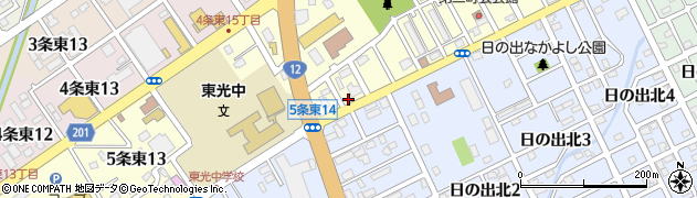 株式会社北斗警備　岩見沢営業所周辺の地図