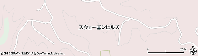 北海道当別町（石狩郡）スウェーデンヒルズ周辺の地図