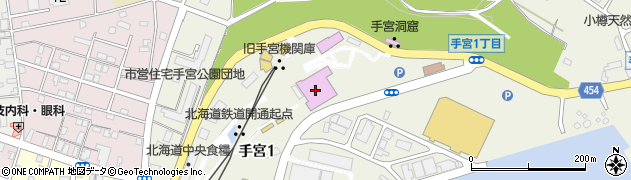 小樽市総合博物館周辺の地図