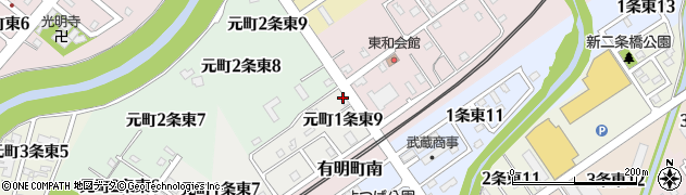 三島製麺所周辺の地図