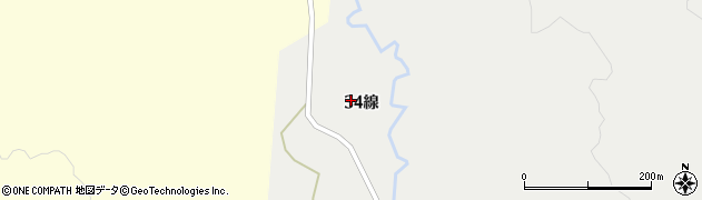 北海道釧路市阿寒町共和（３４線）周辺の地図