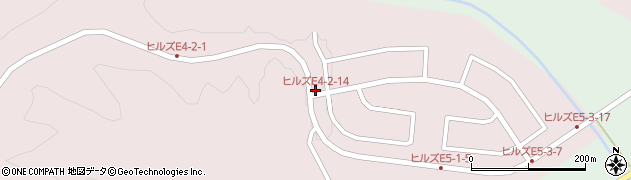 ヒルズE4-2-14周辺の地図