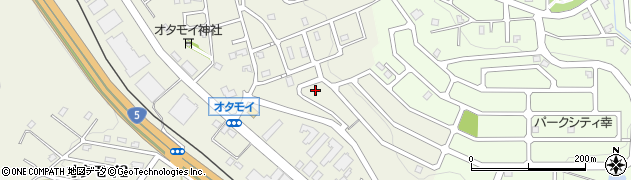 北海道小樽市オタモイ1丁目12-2周辺の地図
