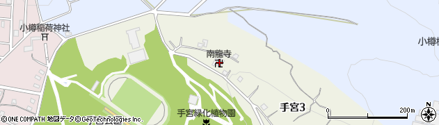 南龍寺周辺の地図
