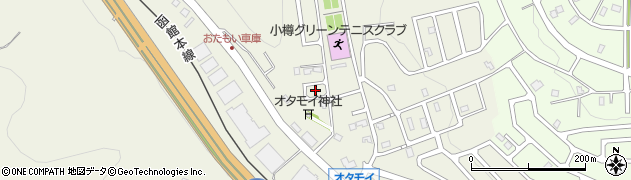 北海道小樽市オタモイ1丁目10-7周辺の地図