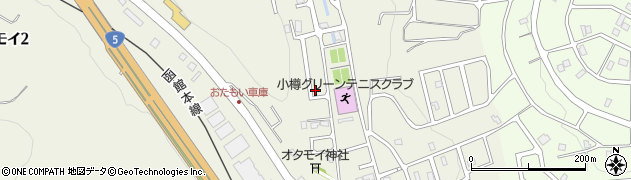 北海道小樽市オタモイ1丁目10-39周辺の地図