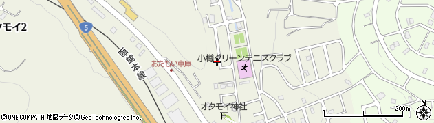 北海道小樽市オタモイ1丁目10-27周辺の地図