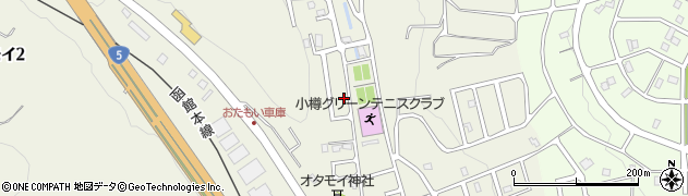 北海道小樽市オタモイ1丁目10-41周辺の地図