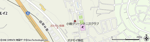北海道小樽市オタモイ1丁目10-37周辺の地図