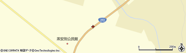 国道２７２号線周辺の地図