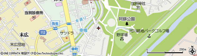 米内自動車整備工場周辺の地図