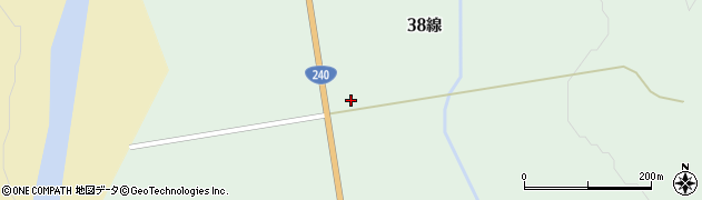 北海道釧路市阿寒町中徹別（３８線）周辺の地図