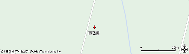 北海道士幌町（河東郡）上音更（西２線）周辺の地図