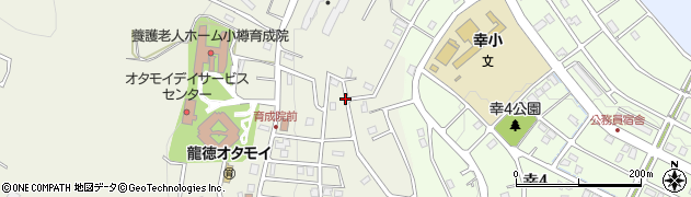 北海道小樽市オタモイ1丁目24周辺の地図