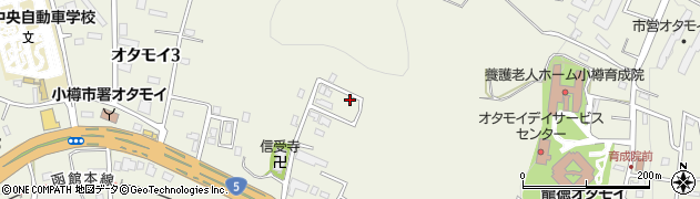 北海道小樽市オタモイ1丁目7-20周辺の地図
