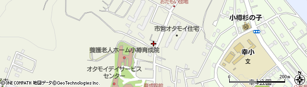 北海道小樽市オタモイ1丁目27-1周辺の地図