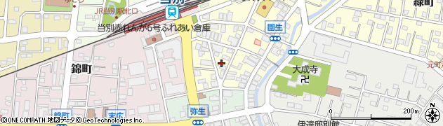 並川・生花店周辺の地図