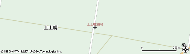 上士幌38号周辺の地図