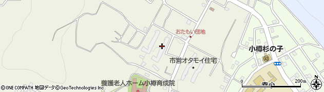 北海道小樽市オタモイ1丁目28周辺の地図