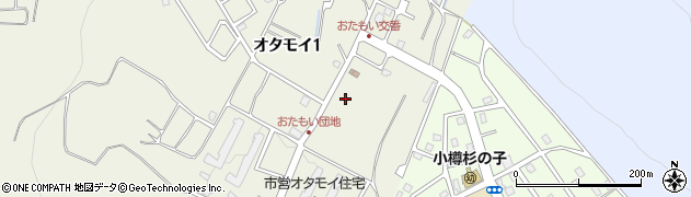 北海道小樽市オタモイ1丁目35周辺の地図