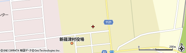 北海道新篠津村（石狩郡）東明周辺の地図