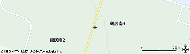 北海道阿寒郡鶴居村鶴居南周辺の地図