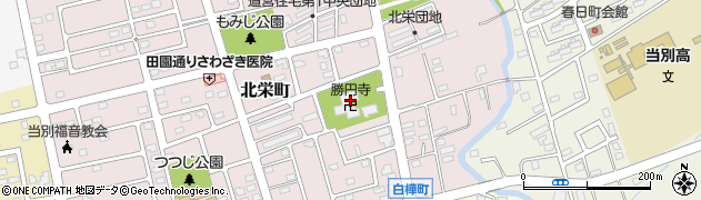勝円寺会館周辺の地図