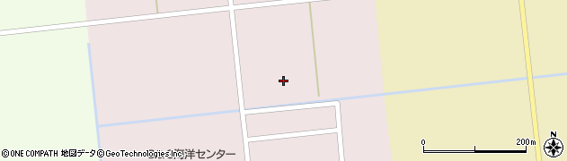 北海道新篠津村（石狩郡）かつら周辺の地図