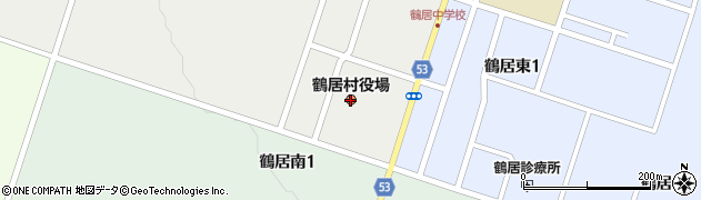 北海道鶴居村（阿寒郡）周辺の地図