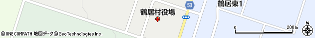 北海道阿寒郡鶴居村周辺の地図