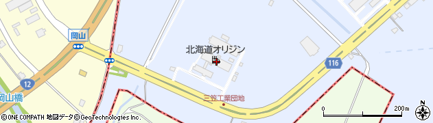 北海道三笠市岡山136周辺の地図