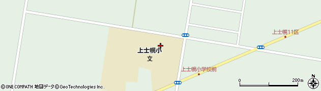 上士幌町立上士幌小学校周辺の地図