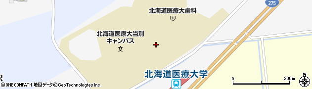 北海道医療大学　入試広報課周辺の地図