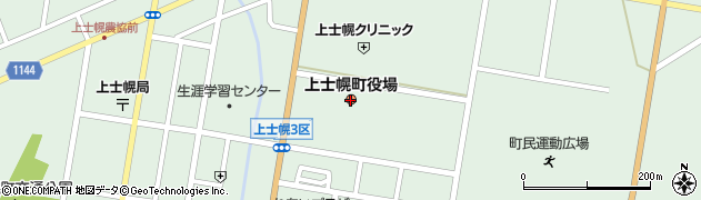 北海道上士幌町（河東郡）周辺の地図