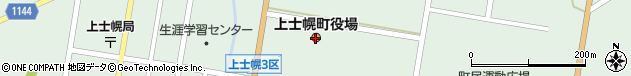 北海道河東郡上士幌町周辺の地図