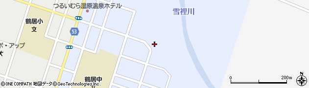 北海道鶴居村（阿寒郡）鶴居東周辺の地図