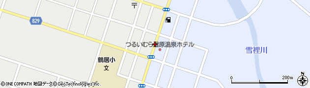 鶴居周辺の地図